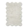 Tapis de bain Clam 60x90 cm, Blanc