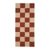 Tapis de couloir Square, Brown-naturel, 80x200 cm