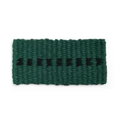 Tapis de porte Coco Dot, Dark green-black