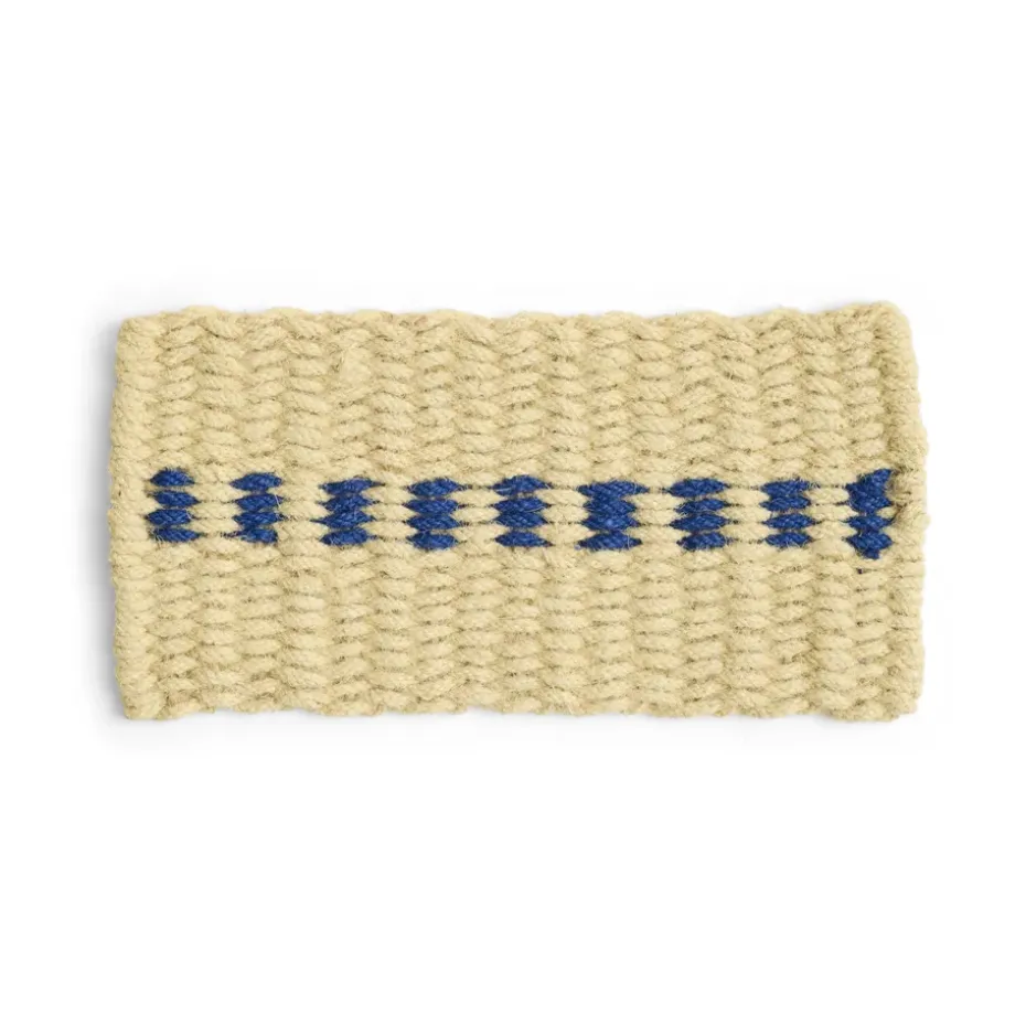 Tapis de porte Coco Dot, White-blue