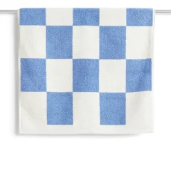 Tapis de salle de bain Check 50x90 cm, Sky blue