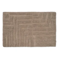 Tapis de salle de bain Field 60x90 cm, Simplement taupe