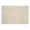 Tapis de salle de bain Field 60x90 cm, Blanc