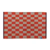 Tapis de salle de bain rétro 50x80 cm, Dark orange
