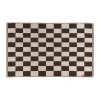 Tapis de salle de bain rétro 50x80 cm, Chocolat