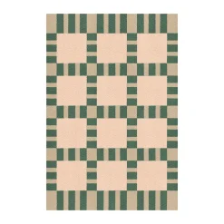 Tapis en jute Evelina Kroon 140x200 cm, Korean chives