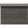 Tapis en laine Flock gris foncé, 200x300 cm