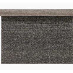 Tapis en laine Flock gris foncé, 200x300 cm