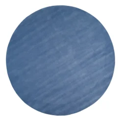 Tapis en laine Halo Cloud rond, Blue, Ø250 cm