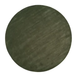 Tapis en laine Halo Cloud rond, Moss, Ø300 cm