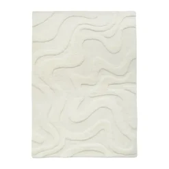 Tapis en laine Norlander 260x350 cm, Offwhite