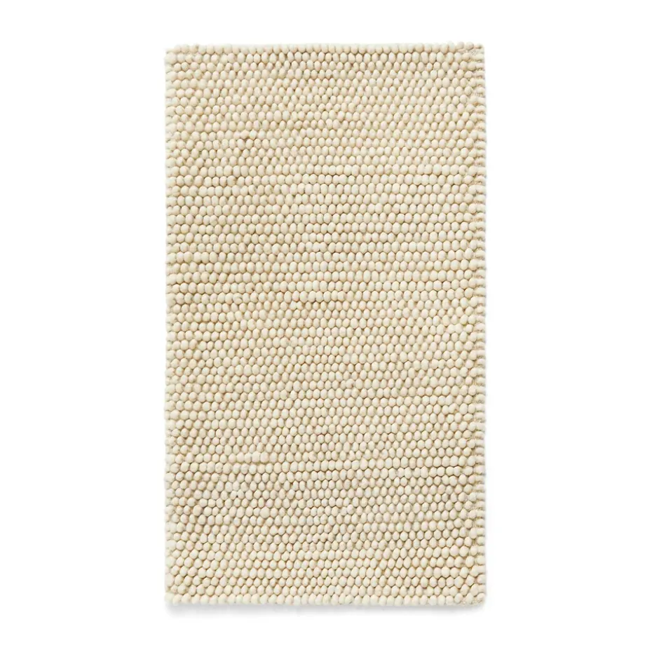 Tapis en laine Peas 80x140 cm, Soft grey