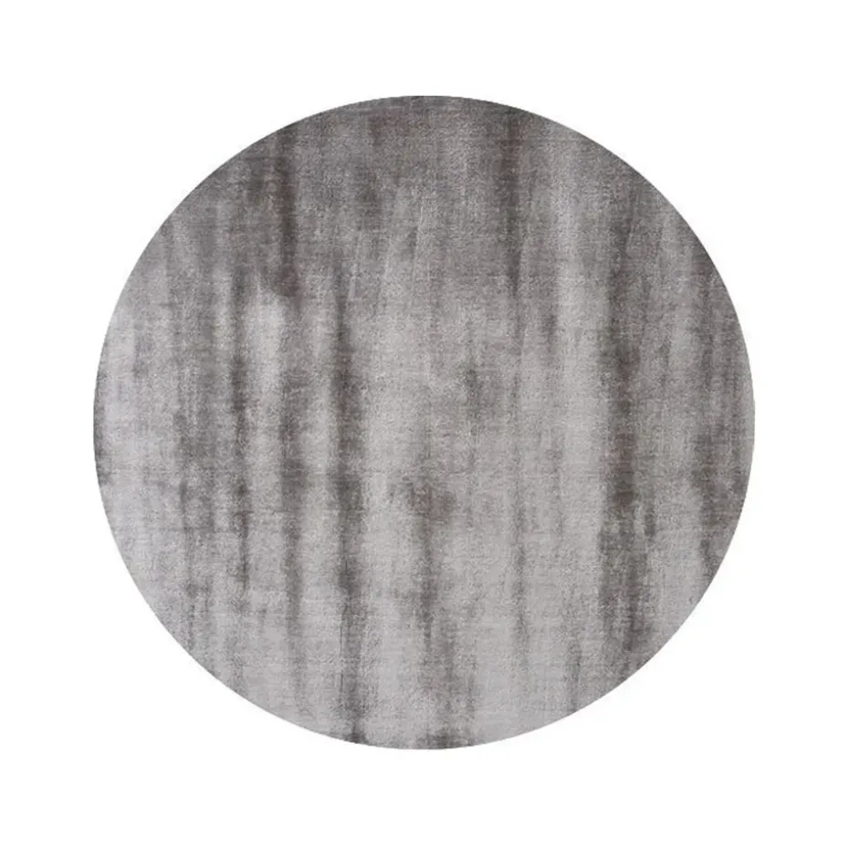 Tapis Lucens rond, grey