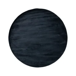 Tapis Lucens rond, navy
