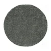 Tapis Moss rond, Nickel grey 300 cm