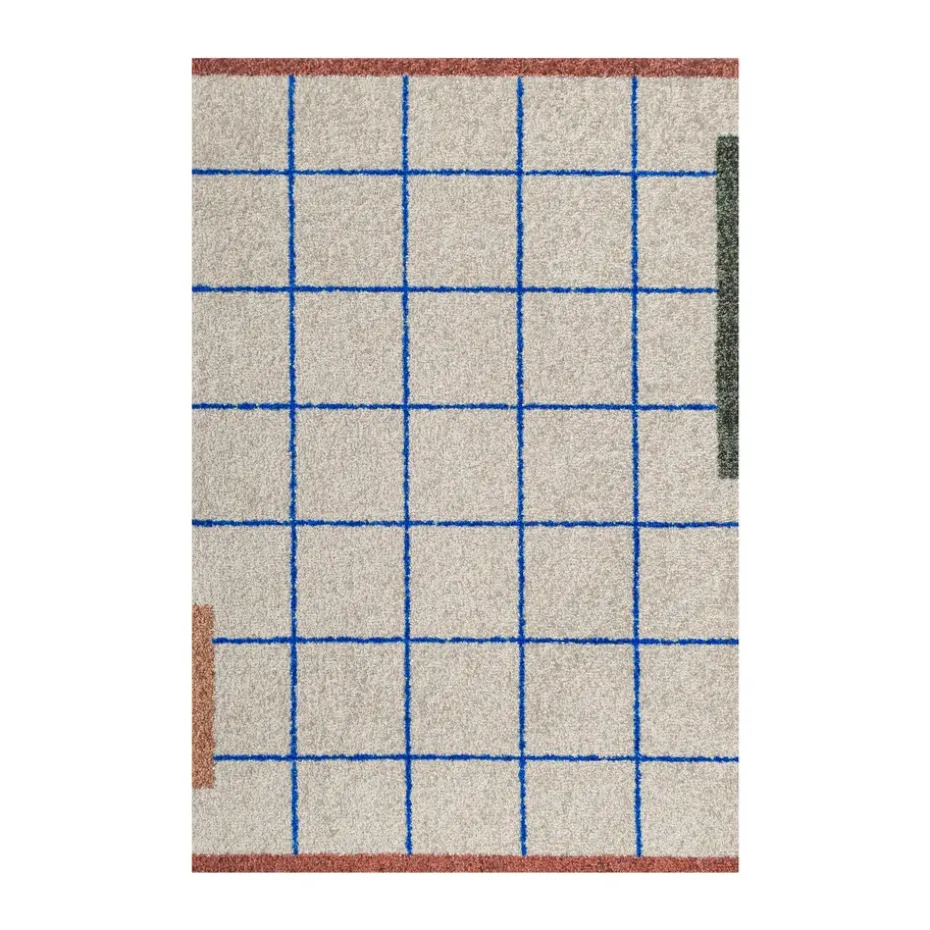 Tapis polyvalent Network small, Sand