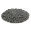 Tapis Rasta rond, gris graphite