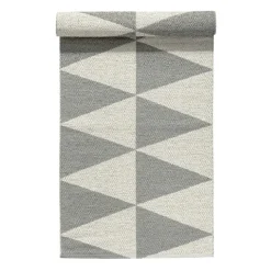 Tapis Rime béton (gris), 70x150 cm