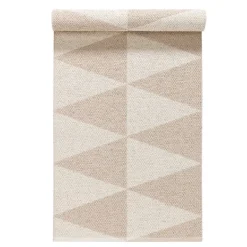 Tapis Rime nude (beige), 70x150 cm