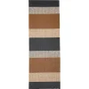 Tapis Seasons cacao (marron-noir), 70x250 cm