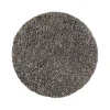 Tapis Shaggy rond, white/charcoal, 220 cm