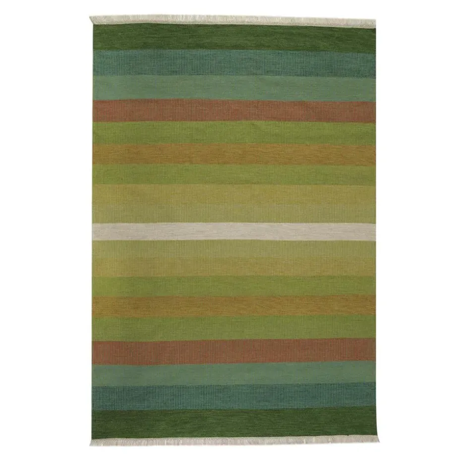 Tapis Tofta wave 170 x 240 cm, Vert