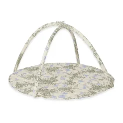 Tapis d'éveil Plumbago matelassé en satin, Ø90 cm