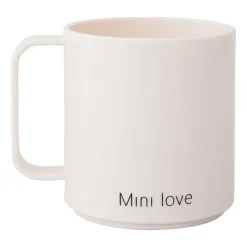 Tasse avec poignée Design Letters Mini Love, White