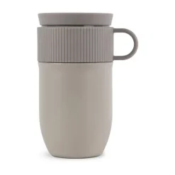 Tasse de voiture thermos Ted 32 cm, Beige