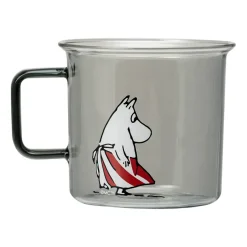 Tasse en verre Moominmamma 35 cl, Gris