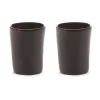 Tasse à expresso La Mère 7 cl lot de 2, Dark brown