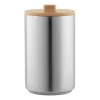 Tasse isotherme Design Letters, Brushed steel-beige