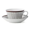 Tasse à thé et soucoupe Ribb, tasse à thé + soucoupe