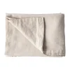 Tell Me More nappe en lin 145x330 cm, Gris chaud