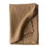 Tell Me More nappe en lin 145x270 cm, Noisette
