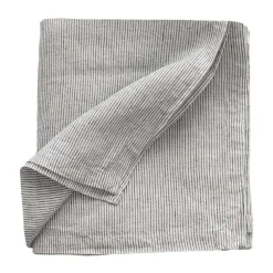 Tell Me More nappe en lin 145x145 cm, Pinstripe