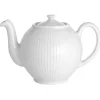 Théière Plissé 1,5 l, Blanc