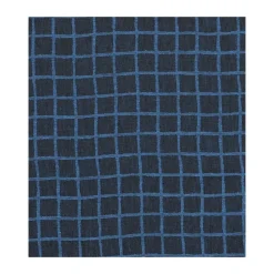 Tissu à carreaux, Blue-black