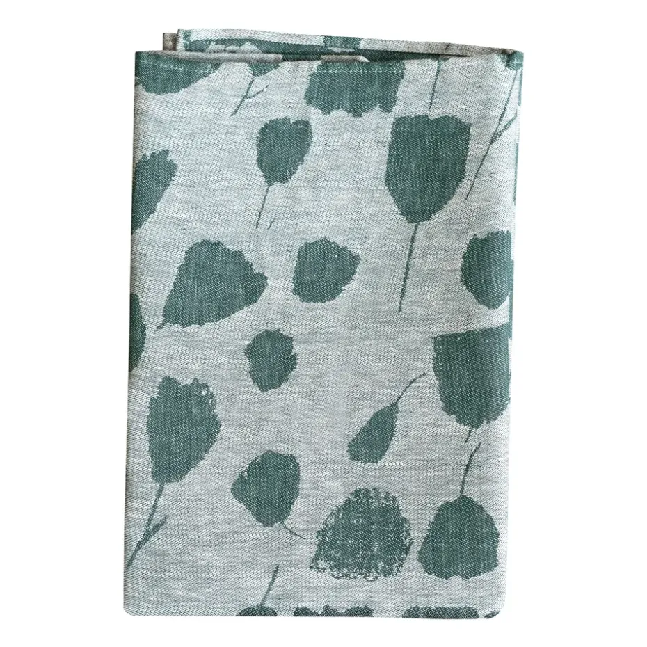 Tissu Bouquet, Vert-off white