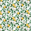 Tissu Citronlycka, blanc