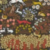 Tissu Jakten, marron