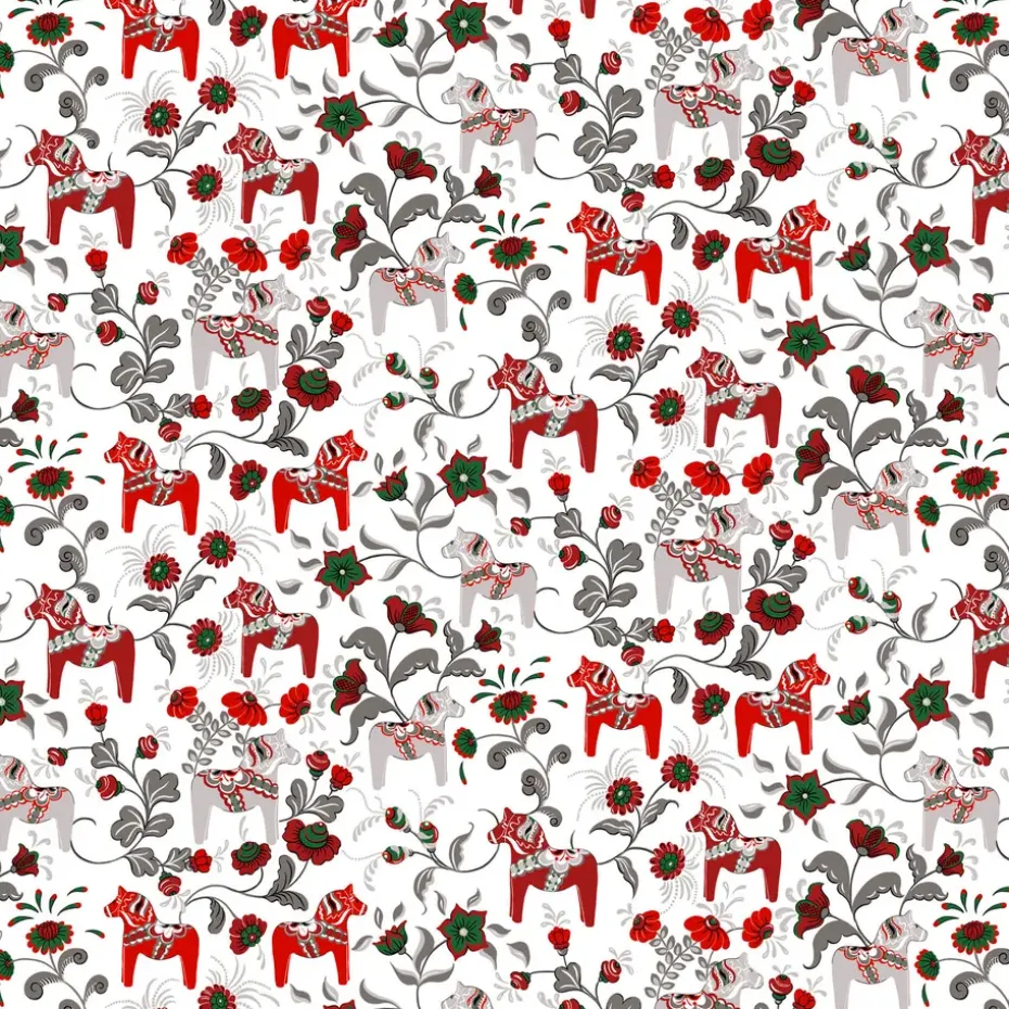 Tissu Leksand, Vin rouge