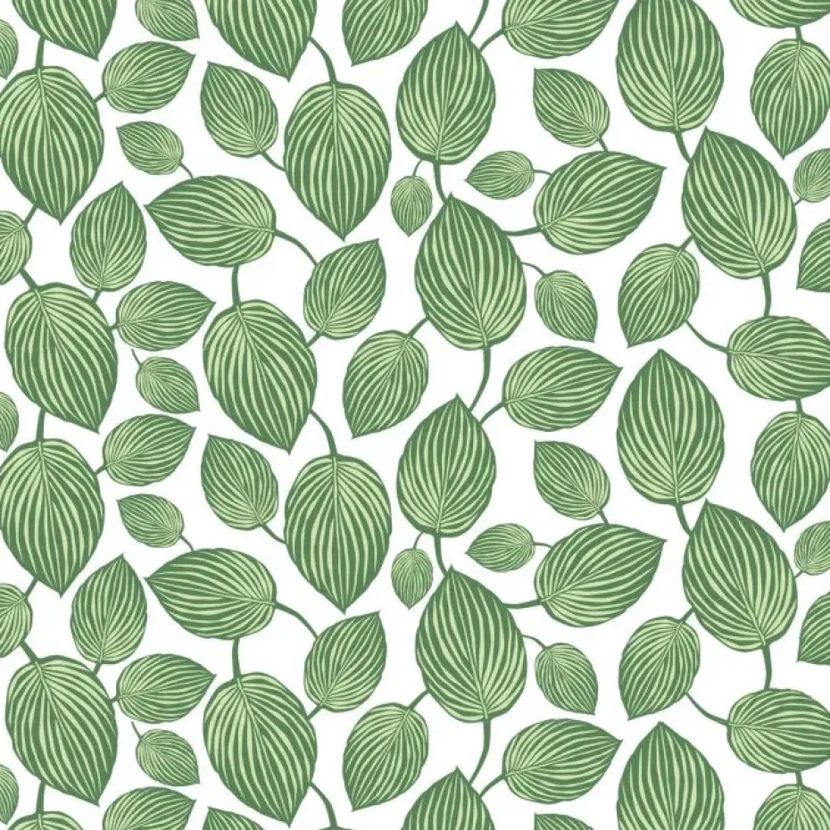 Tissu Lyckans Blad, vert