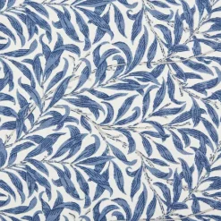 Tissu Ramas, Bleu-Blanc