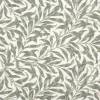 Tissu Ramas, Vert olive-Blanc