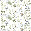 Tissu Rönnerdahl, Blanc cassé-vert