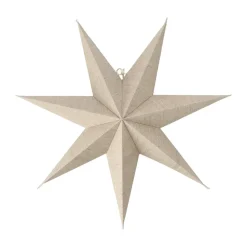 Étoile de l'avent nature Bare, 45 cm