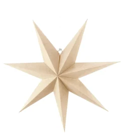 Étoile de l'avent nature Bare, 60 cm