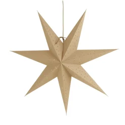 Étoile de l'Avent Stella beige, Ø 60 cm