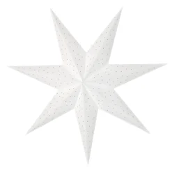Étoile de Noël Stella blanc, 60 cm